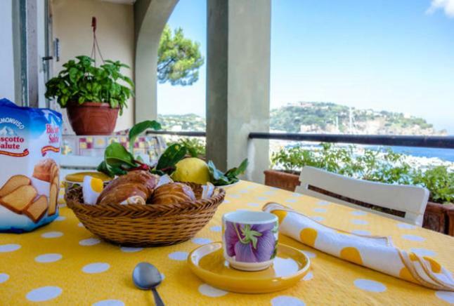 Ischia - Panoramic Apartment On The Sea Lacco Ameno  Eksteriør billede